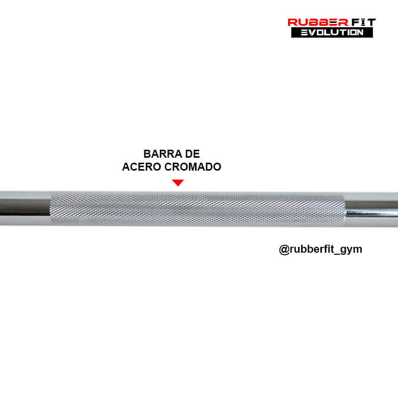 Barra Recta de Peso Fijo - 10KG