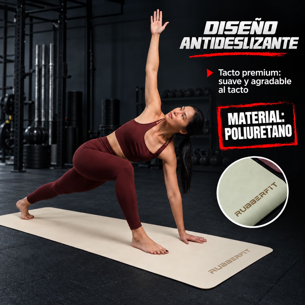 Yoga Mat Premium de Poliuretano