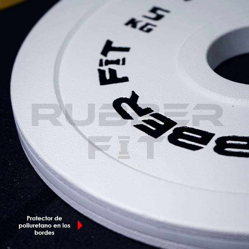 Par de Discos Calibrados para Powerlifting
