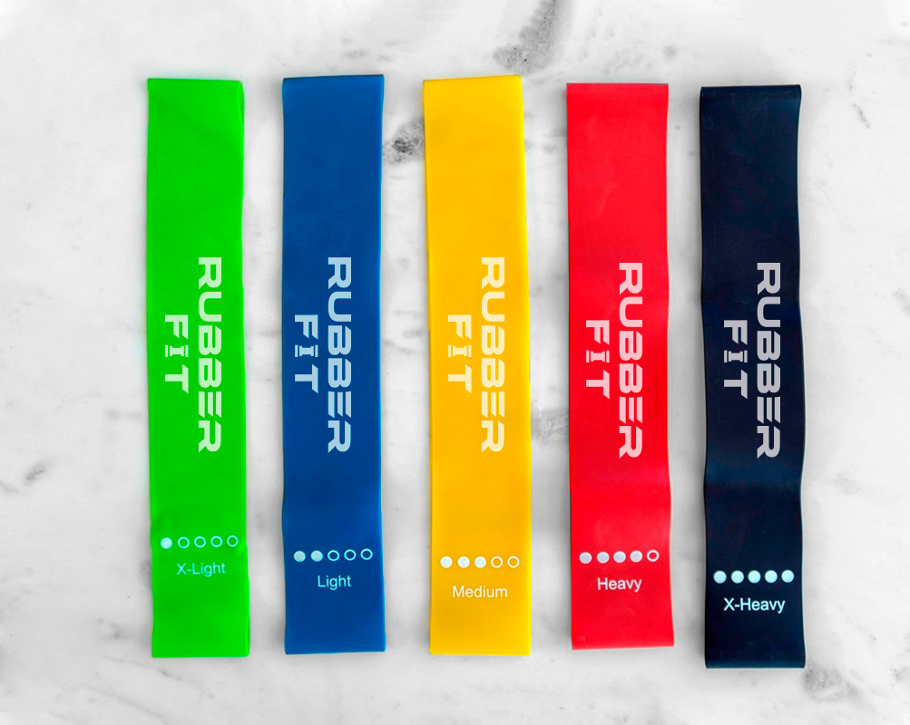 Set de Minibands de Colores - Bandas Elásticas