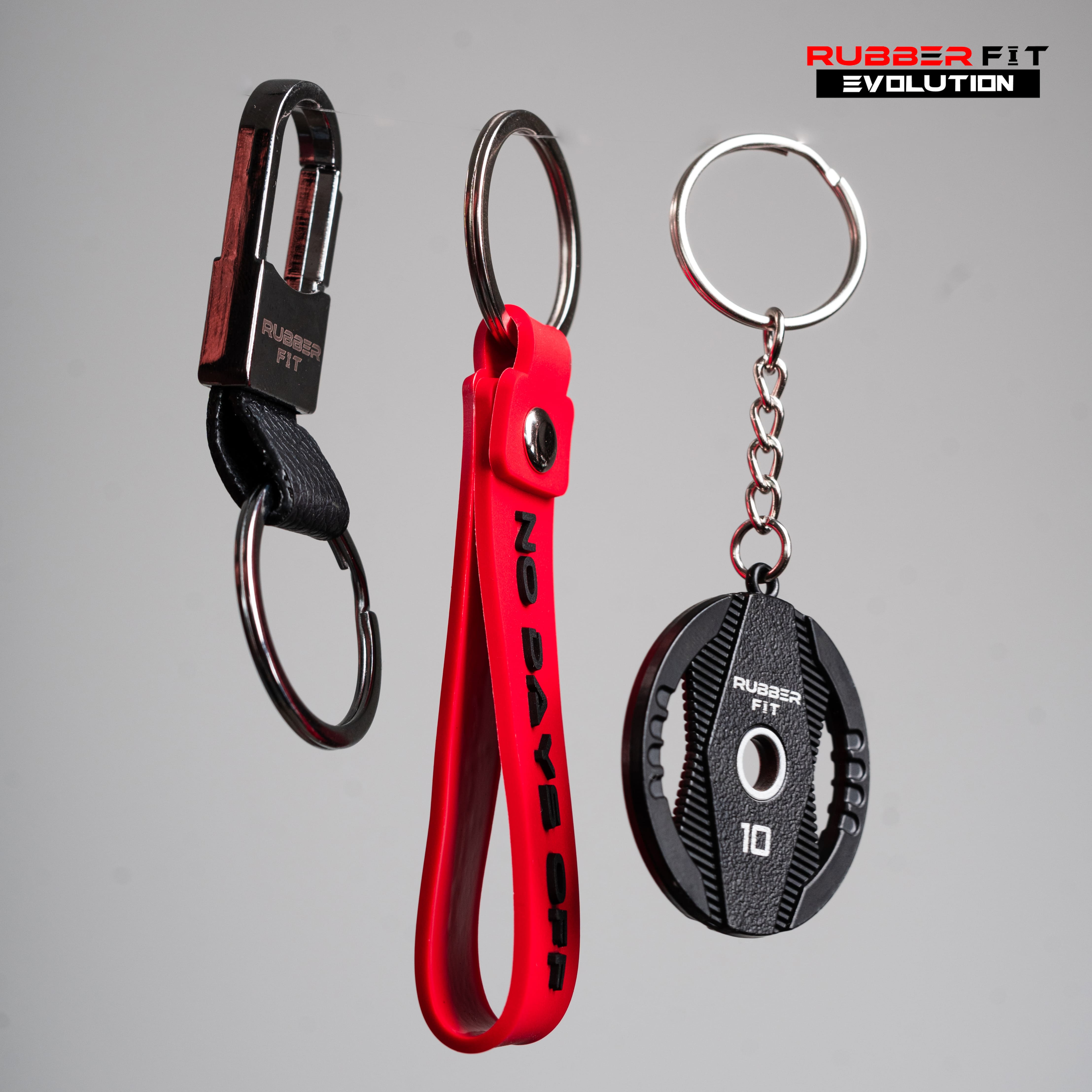 Juego de Llaveros Rubber Fit