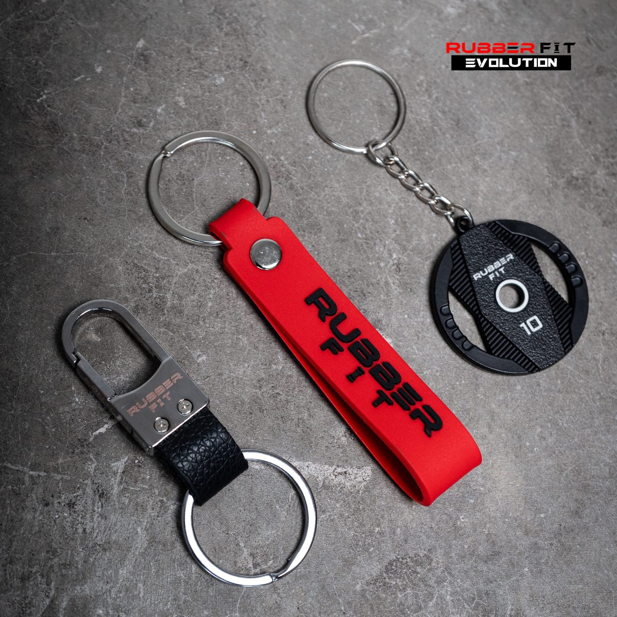 Juego de Llaveros Rubber Fit - RUBBER FIT Peru