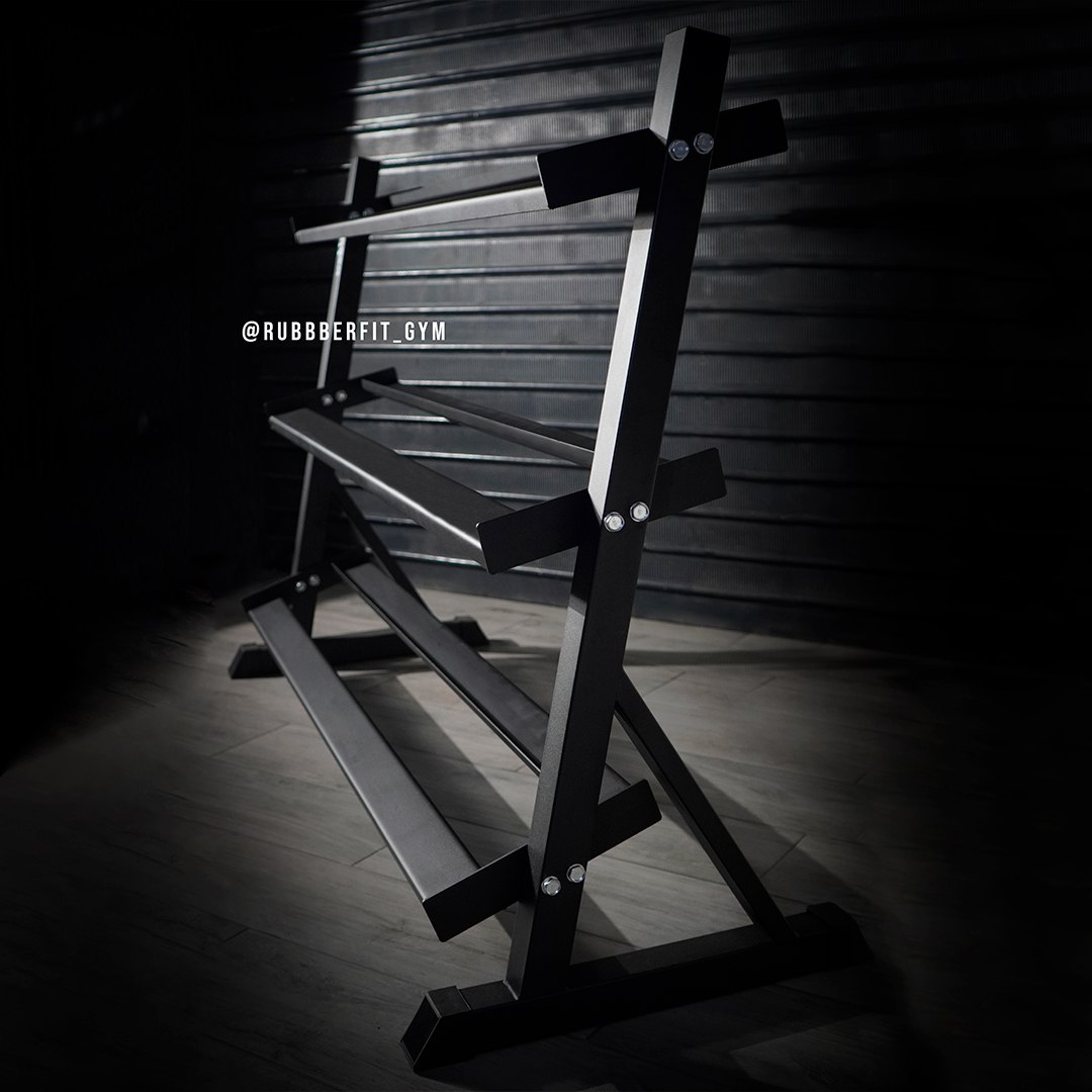 Rack Organizador de Mancuernas de 3 Niveles