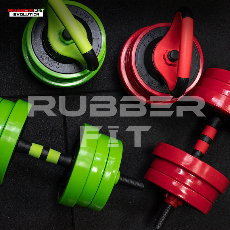 Set de Mancuernas Plásticas (20KG)