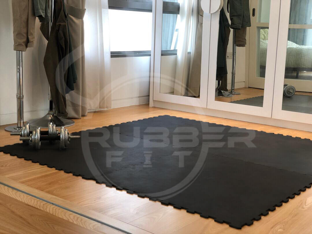 Interlock de 1CM - Piso gym de alto impacto