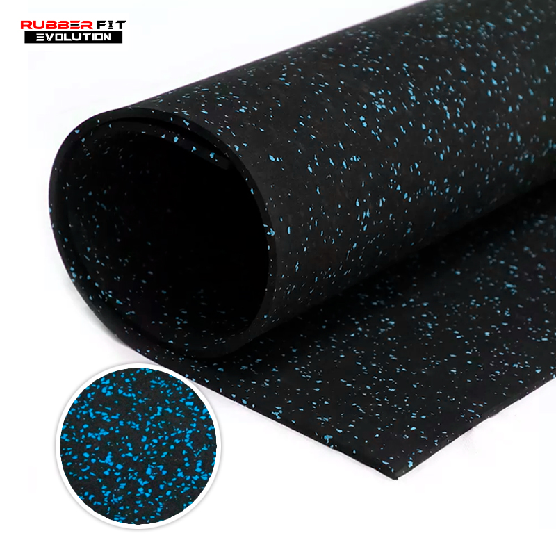 Rollos de caucho de 4MM - Pisos para gimnasios
