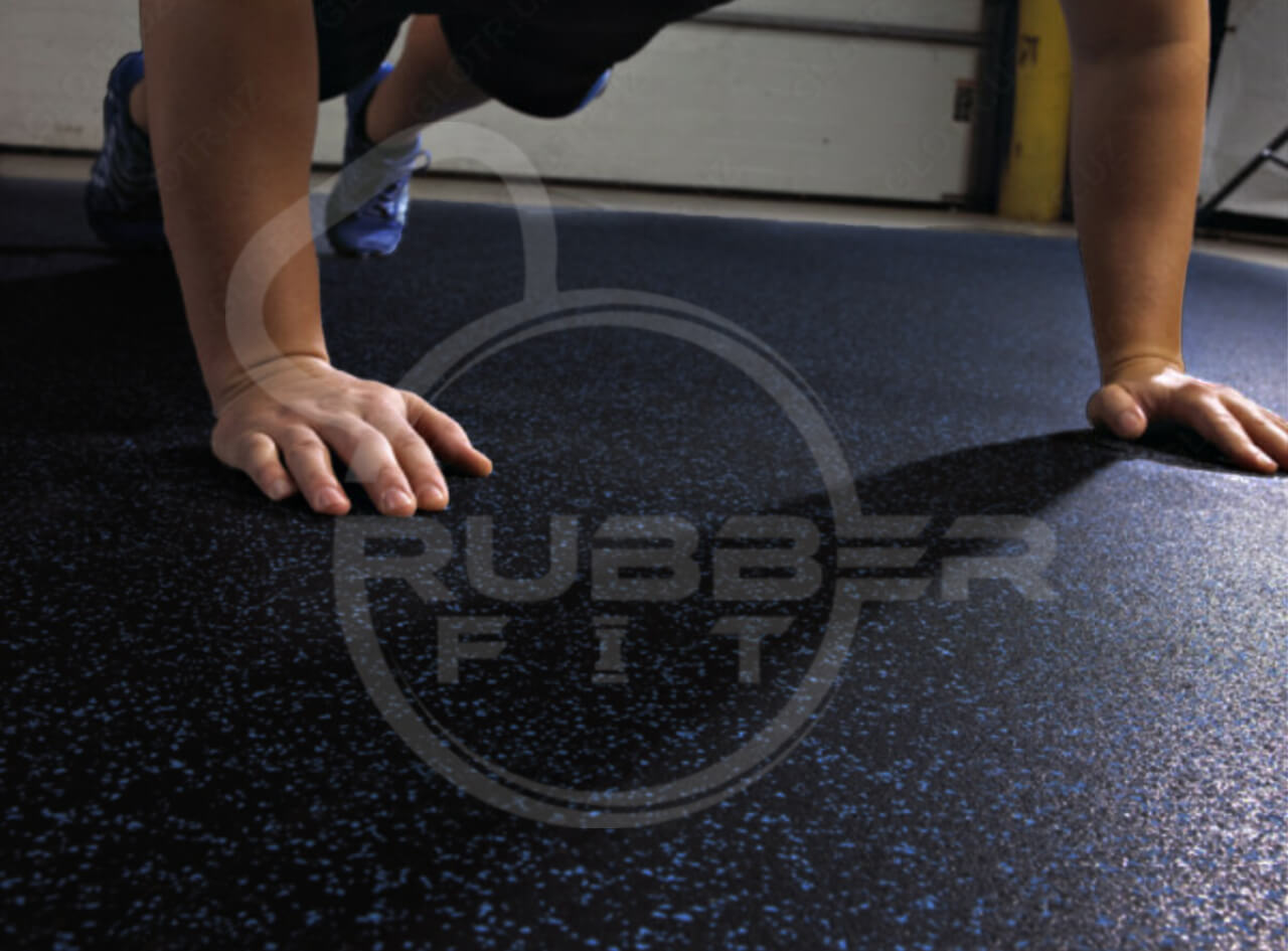 Rollos de caucho de 4MM - Pisos para gimnasios