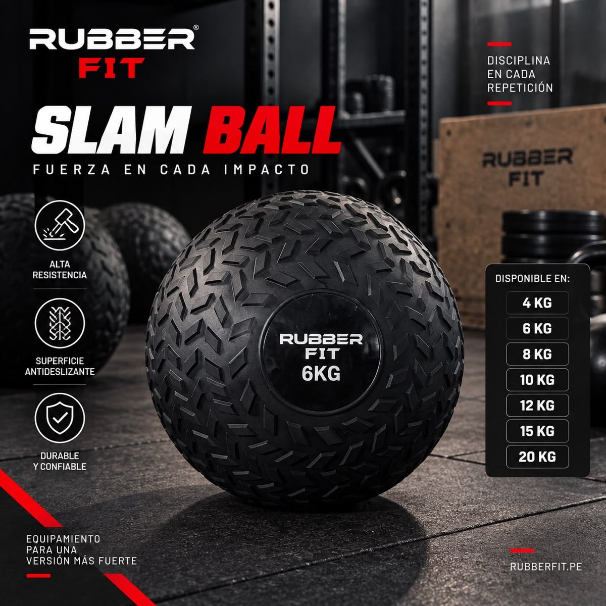 Slam Ball de Goma